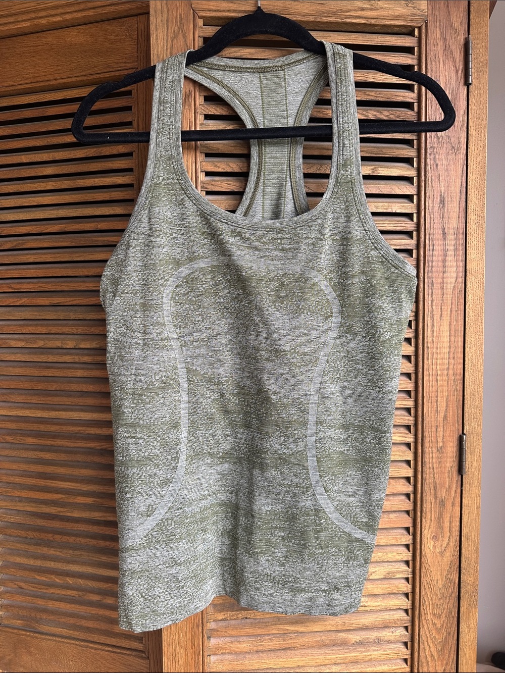 lululemon athletica Olive Green Racerback Tank